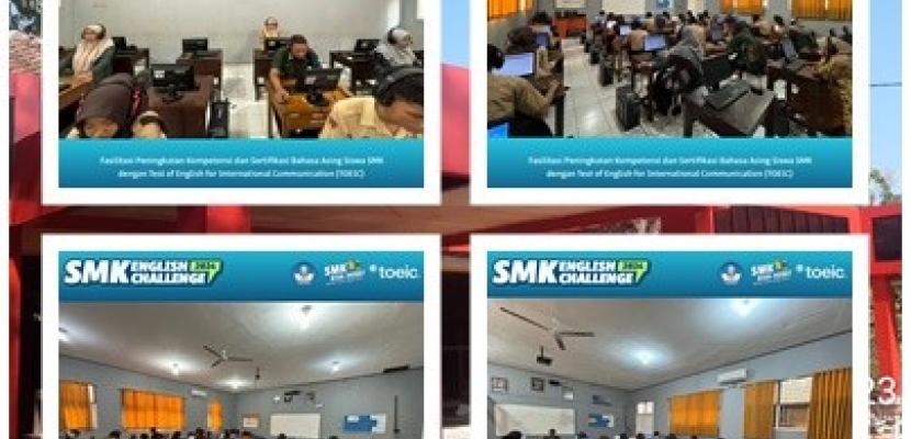 Pelaksanaan Ujian TOEIC 2024 di SMK Negeri 1 Purwojati